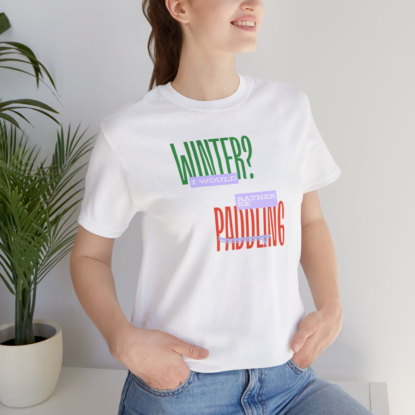 Winter Paddling Unisex T-shirt