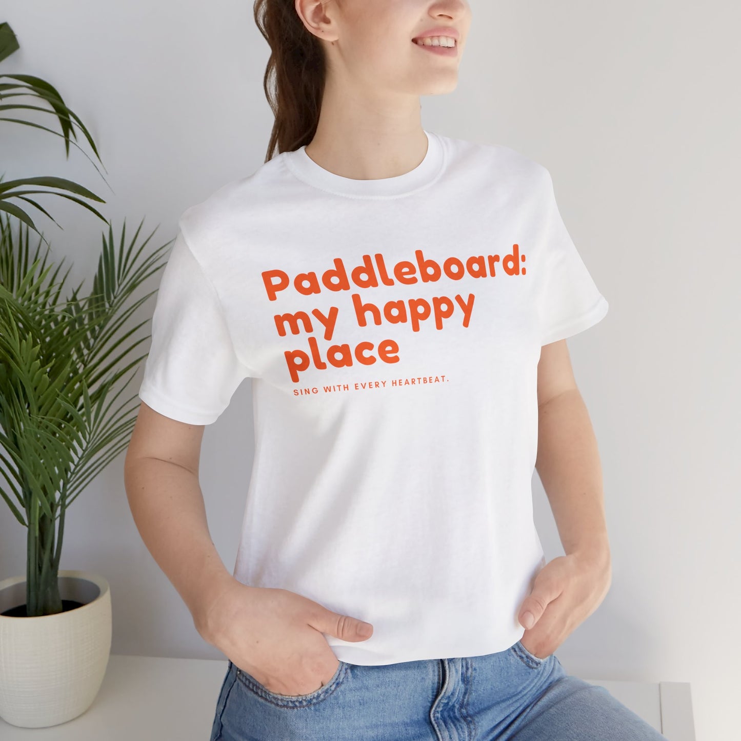 Paddleboard My Happy Place Unisex T-shirt