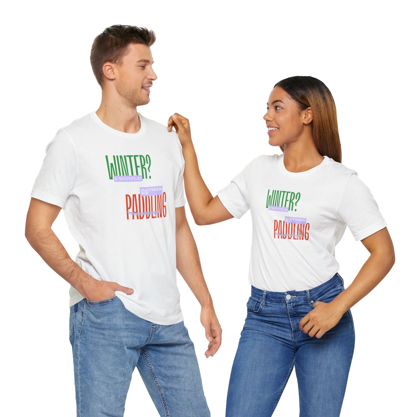 Winter Paddling Unisex T-shirt