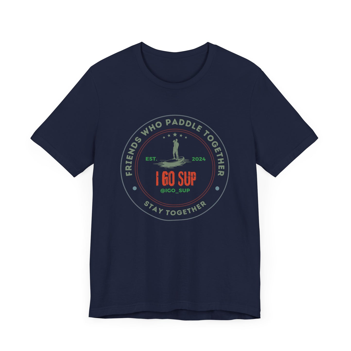 Friends Who Paddle Together Unisex T-shirt