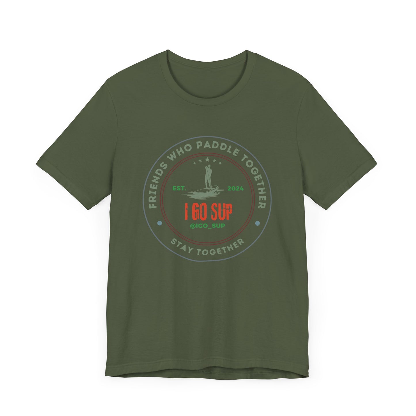 Friends Who Paddle Together Unisex T-shirt