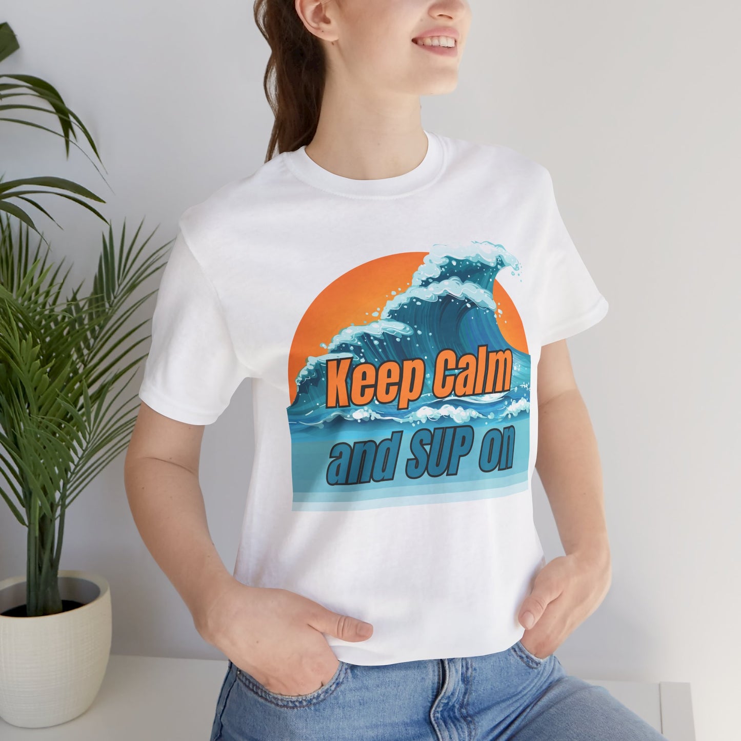 Keep Calm And SUP On Unisex T-shirt