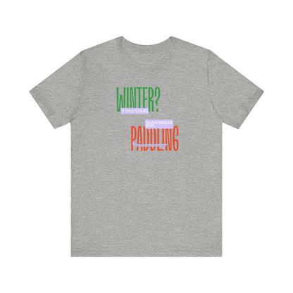 Winter Paddling Unisex T-shirt