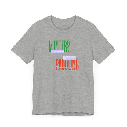 Winter Paddling Unisex T-shirt