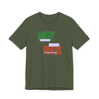 Winter Paddling Unisex T-shirt